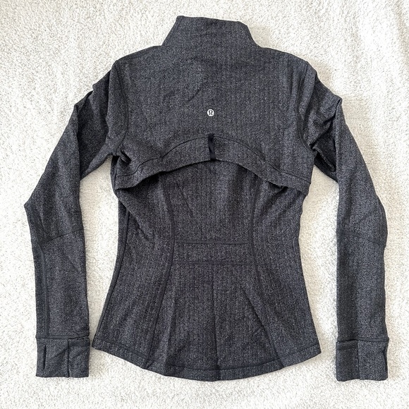 Lululemon Define Jacket Women’s Size 6 in Heathered Herringbone - Picture 3 of 4